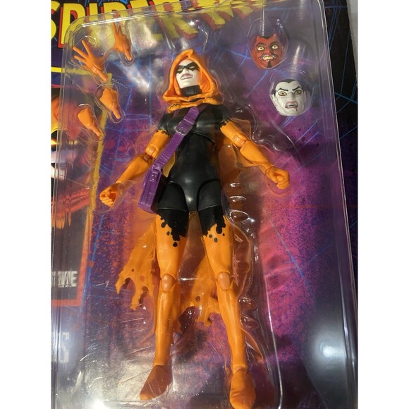 Marvel Legends Hallows' Eve Action Figure Spider-Man Retro Series Hasbro NEW - Picture 2 of 4